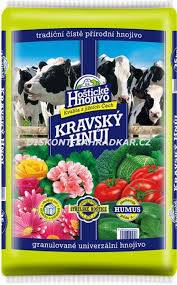 Hoštické hnojivo - Kravský hnůj granulovaný 10 kg