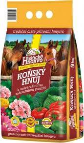 Hoštické hnojivo - Hnůj koňský granulovaný 8 kg